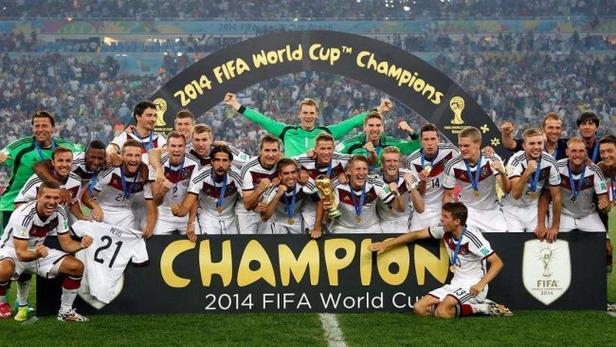 德国夺冠世界杯